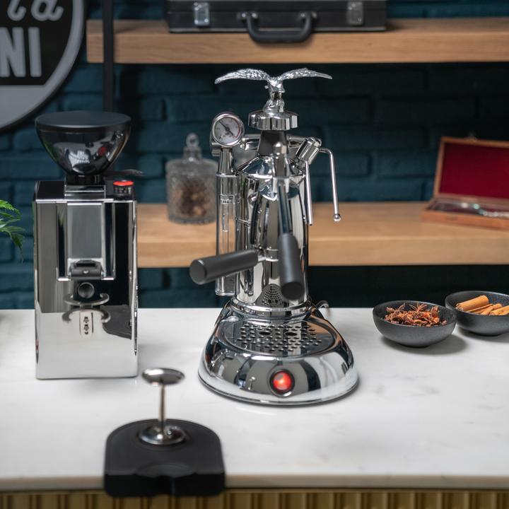Produktbild La Pavoni LPLMLN01EU Kaffeemaschine mit Hebel, Stainless Steel