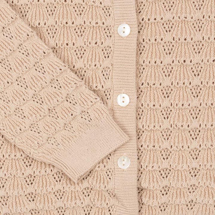 Produktbild Konges Slojd Iris StrickCardigan Powder Puff (68)