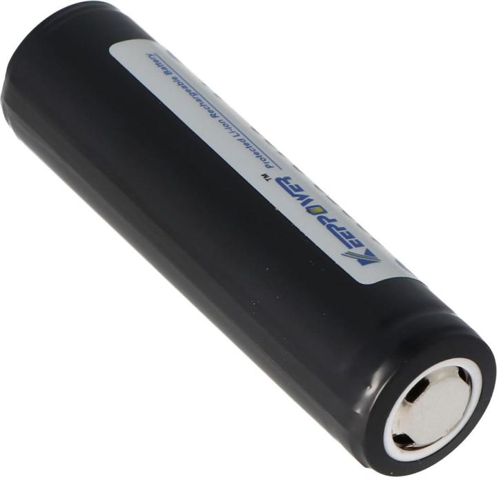 Immagine prodotto Keeppower Batteria 18650 protetta (Flat Top) (1 pz., 18650, 3400 mAh)