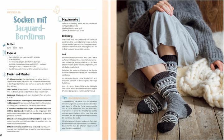 Produktbild Ich stricke Socken - cosy & trendy (35 - 42)