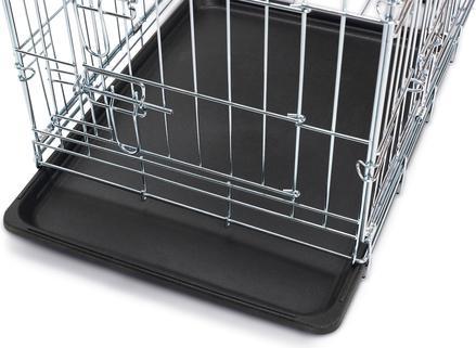 Immagine prodotto Beeztees Gabbia metallica a 2 porte (Gabbia per cani)