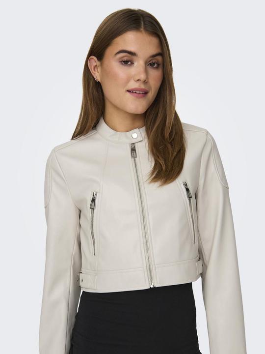 Actual product image Only Band collar biker jacket Jacket (3XL)