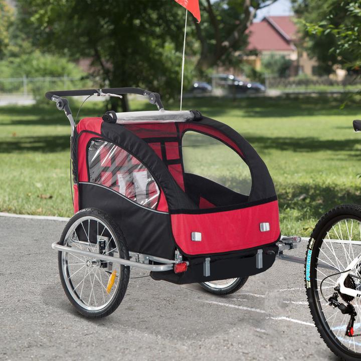 Produktbild Homcom Kinderanhänger mit Staufach