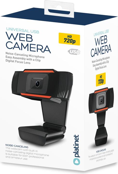 Produktbild Platinet Web Cam PCWC720 (45490) (0.90 Mpx)