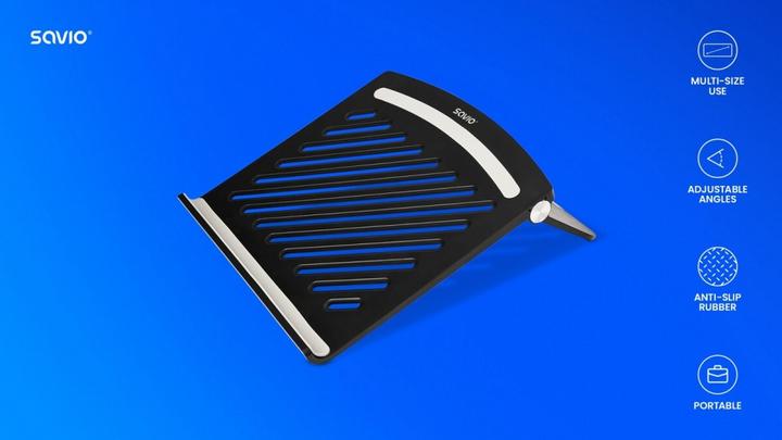 Actual product image Savio Laptop Replacement Laptop Office Tablet Plastic PB-02