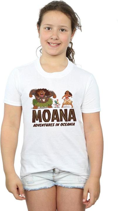 Immagine prodotto Disney Moana Adventures in Oceania Maglietta Ragazze (128)
