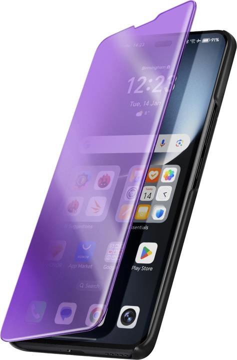 Produktbild Avizar Spiegel-Klappetui für Honor Magic 7 Lite mit Ständerfunktion (Honor 7 Lite)