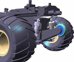 Productafbeelding Tamiya Speciale Wheelie Scooter Set (Blauw)