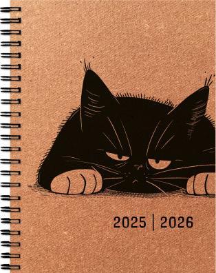 Image du produit Simplex Agenda scolaire Leather 24/25 500404.25 1W/2S 17M Kakadu ML 12x16.5cm (Allemand)