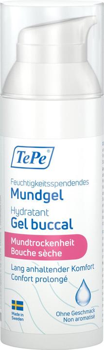 TePe Feuchtigkeitsspendendes Mundgel, ohne Geschmack (50 ml, Mundspülung)