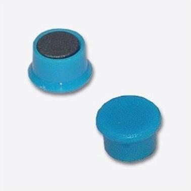 Produktbild Alco Magnet 13 x 7 mm (Ø x H) 13mm 0,1kg dunkelblau 10 St./Pack. (10 x)