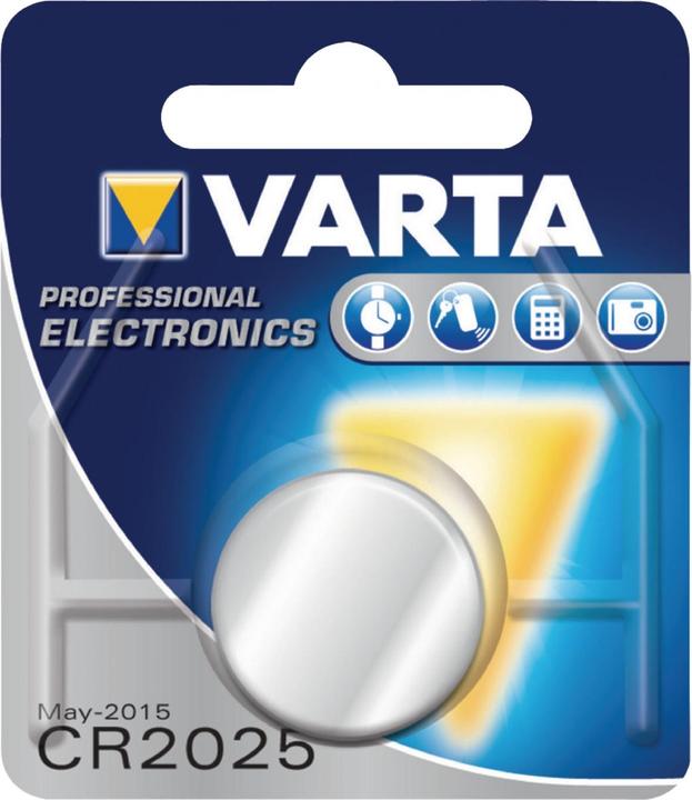 Produktbild Varta Electronics CR2025 (1 Stk., CR2025, 157 mAh)
