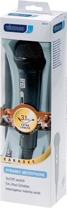 Actual product image Vivanco Dynamic microphone