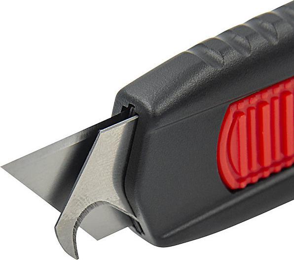 Immagine prodotto Wedo Coltello di sicurezza a doppio taglio nero 19 mm (Taglierini)