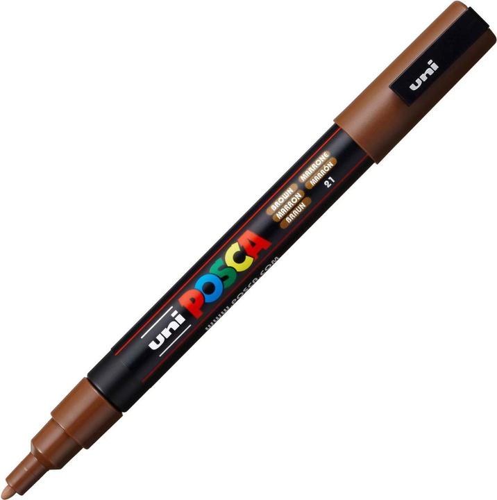 Produktbild Posca Marker PC-3M Rundspitze (Braun, 0.90 mm, 1 x)