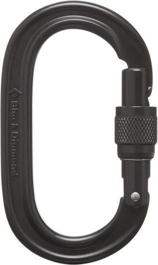 Produktbild Black Diamond Oval Keylock Screwgate Carabiner - Karabiner