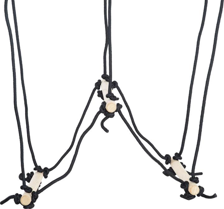 Actual product image Outsunny Children's climbing ladder with wooden rungs