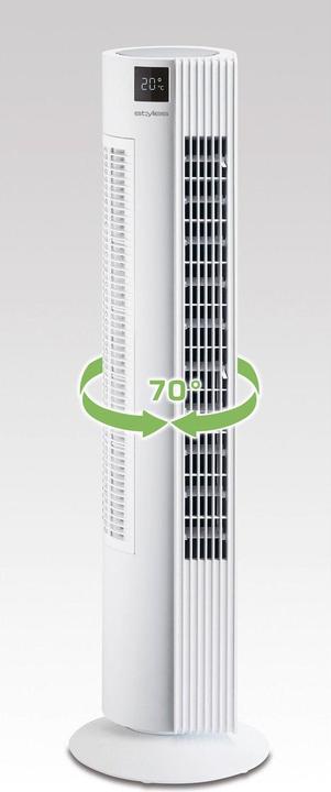 Actual product image Stylies Tower fan Cygnus (56 dB)