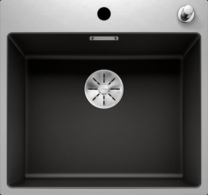 Blanco Subline 500-IF/A SteelFrame (Top-mounted sink, 54.30 cm, 51 cm)