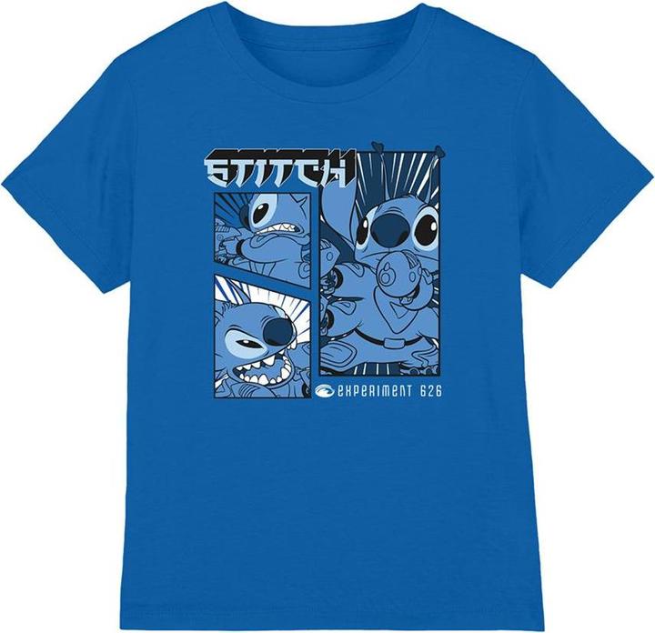 Actual product image Lilo & Stitch Childrens/Kids Stitch Comic Strip T-Shirt (116)