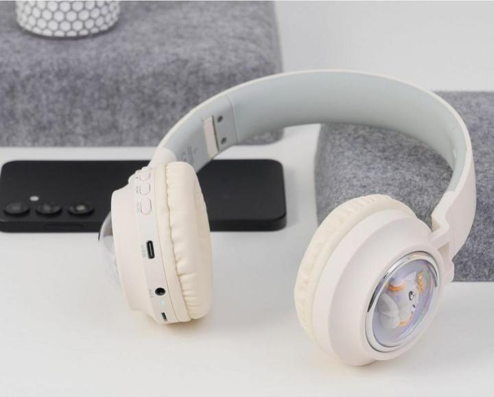 Productafbeelding Hoco Wireless headphones wireless headphones bluetooth W50 milky white