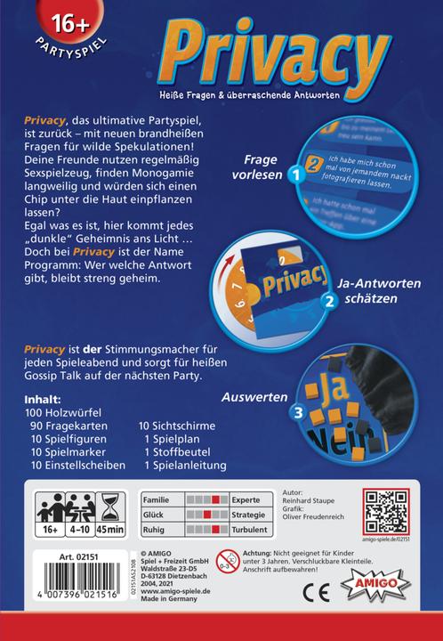 Produktbild Amigo Privacy Refresh (Deutsch)