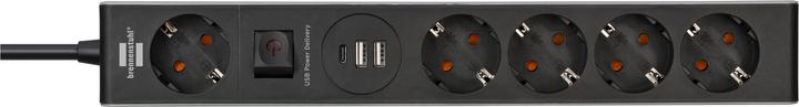 Produktbild Brennenstuhl Steckdosenleiste 5f m. PD, SDL PD 05, 2xUSB,1xUSB C (5 x, CEE 7/3, CEE 7/4, USB, CEE 7/16, 1.50 m)