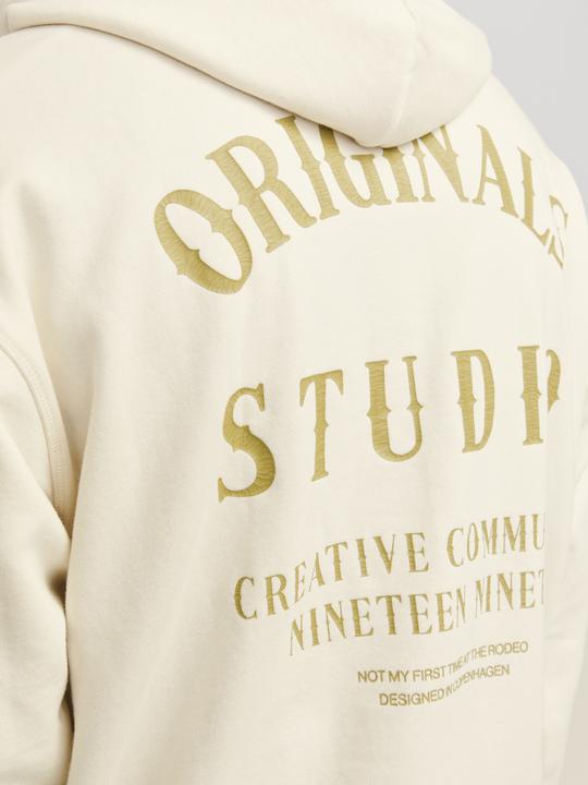 Actual product image Jack & Jones Joraustin Font Sweat Hood Styd Aw24 (L)