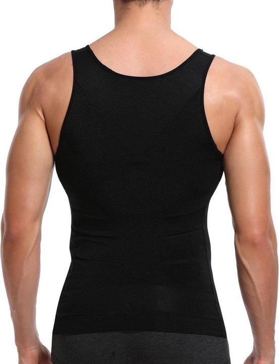 Actual product image JTI Men's sleeveless compression shirt - Black, XXL (XXL)