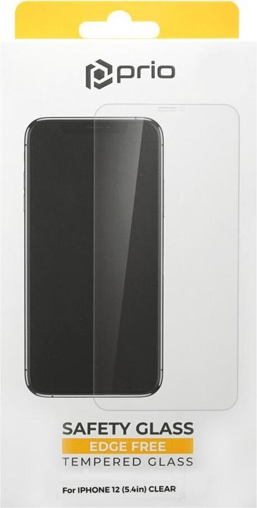 Produktbild prio Tempered Glass Screen Protector for iPhone 12 mini clear (1 Stück, Apple iPhone 12 mini)