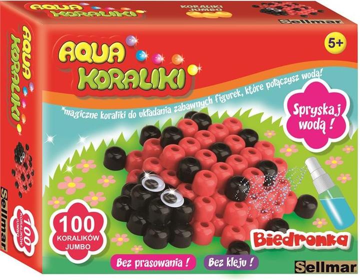 Image du produit Granna Perles de coccinelle bleu aigue-marine (A204)