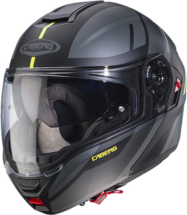 Black-dark grey-yellow fluo