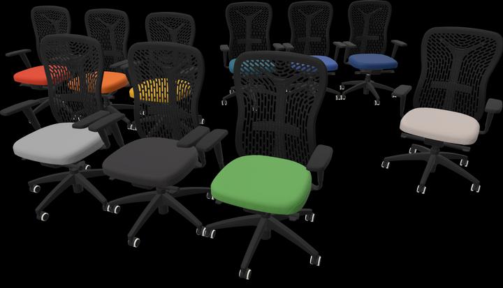 Actual product image Moving Flexa office swivel chair