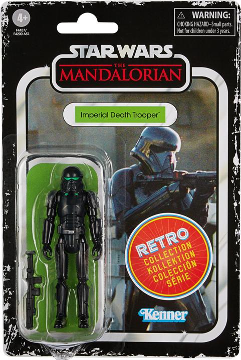 Image du produit Hasbro Collection Rétro Death Trooper Impérial 9,5 cm Grand Star Wars : The Mandalorian Actio...