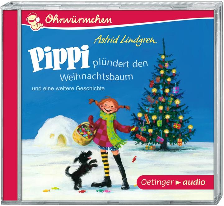 Immagine prodotto Pippi saccheggia l'albero di Natale (Astrid Lindgren, Kay Poppe, Angelica Carrozzeria, Frank Gustavo, Tedesco)