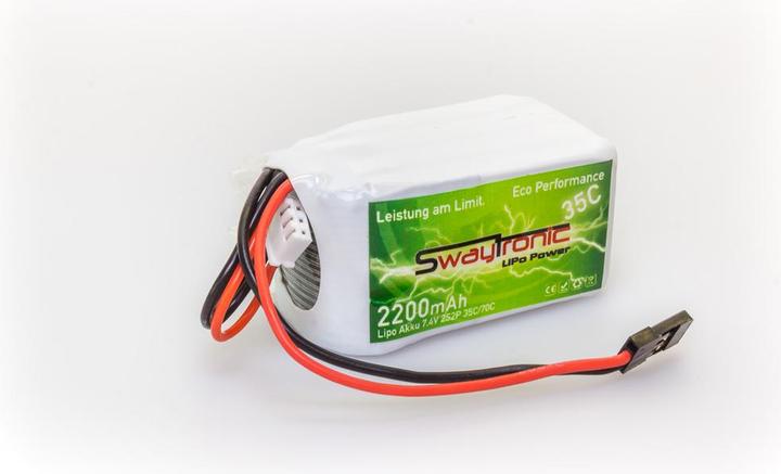 Actual product image Swaytronic LiPo 70 Soft Case (7.40 V, 2200 mAh)