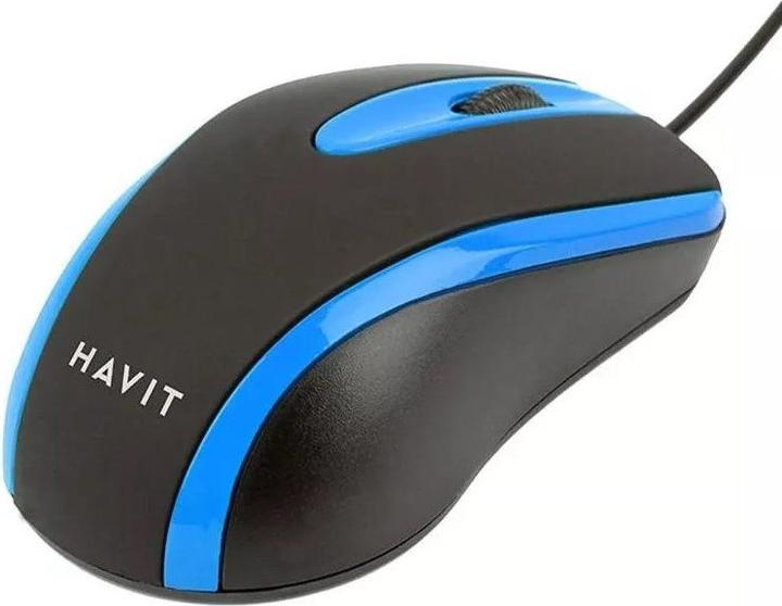 Image du produit Havit Souris universelle MS753 (black & blue) (Filaire)