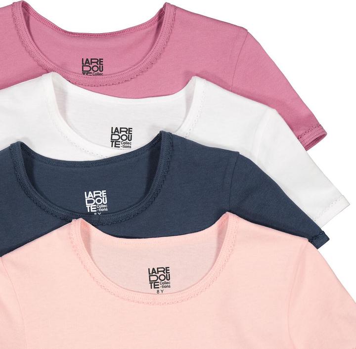 Produktbild La Redoute Collections 4er-Pack T-Shirts (128)