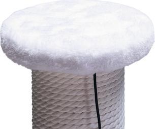 Actual product image Beeztees Serpa scratching post (60 cm, White)