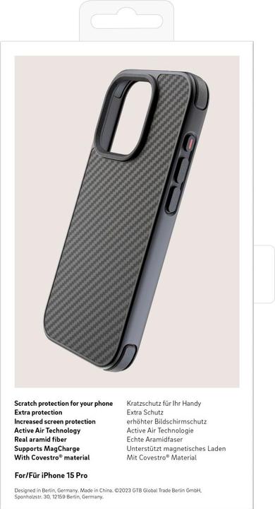 Produktbild Black Rock Robust Carbon (Apple iPhone 15 Pro)