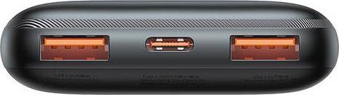 Immagine prodotto Baseus Bipow Pro Power Bank 10000mAh 20W + Cavo USB 3A 0.3m Nero (PPBD040101) (10000 mAh, 20 Wh)