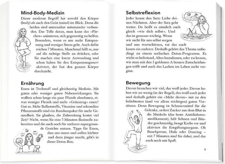 Produktbild Die 7-Minuten-Detox-Kur (Deutsch, Franziska Rubin, 2021)