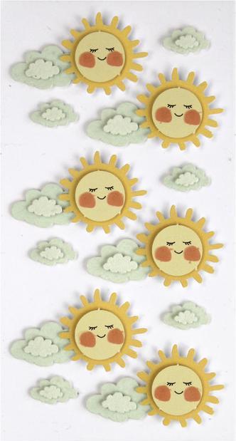 Produktbild Artoz 3D Artwork Sticker: Sonne