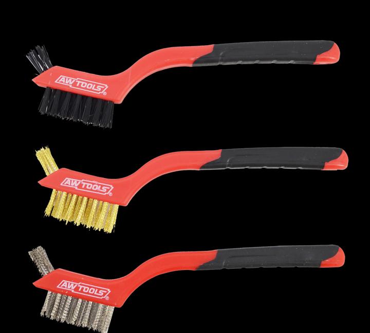 Image du produit Awtools Brosses métalliques Mini -Set 3 PCs.
