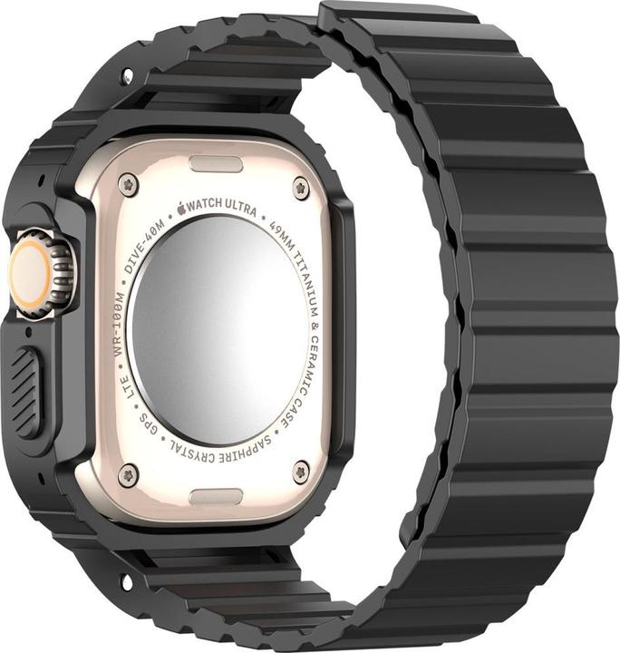 Image du produit Dux Ducis OA Bracelet Apple Watch 38mm/40mm/41mm - Noir (38 mm, 40 mm, 41 mm, Silicone (liquide))