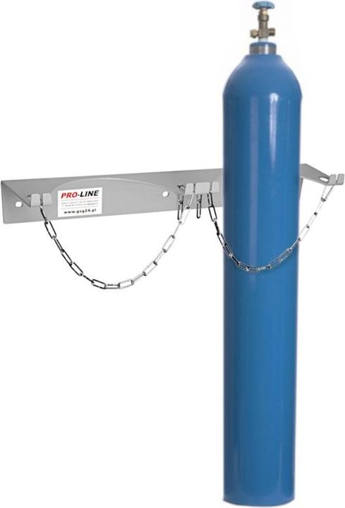 Actual product image Pro-Line Wall holder for 1 gas cylinder, max. diameter 250 mm cylinders