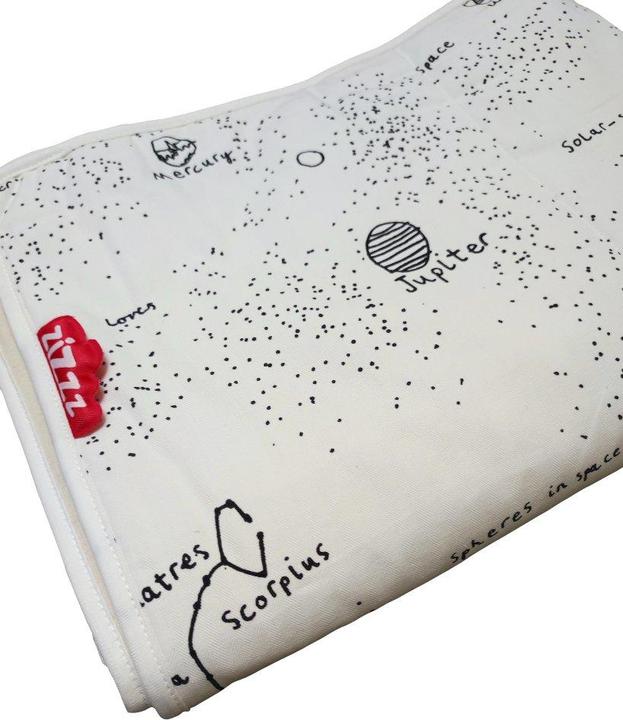 Actual product image Zizzz Space Odyssey baby blanket (106 x 73 cm)
