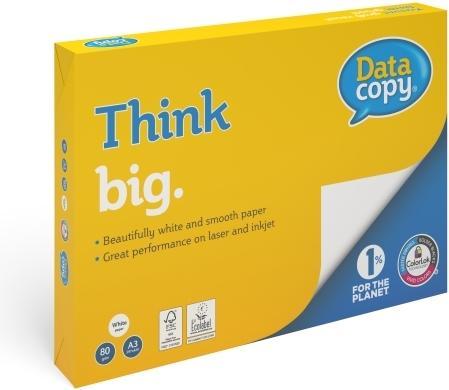 Data Copy Copy Paper Everyday Printing DIN A3 80 gsm 500 sheets (80 g/m², 500 x, A3)