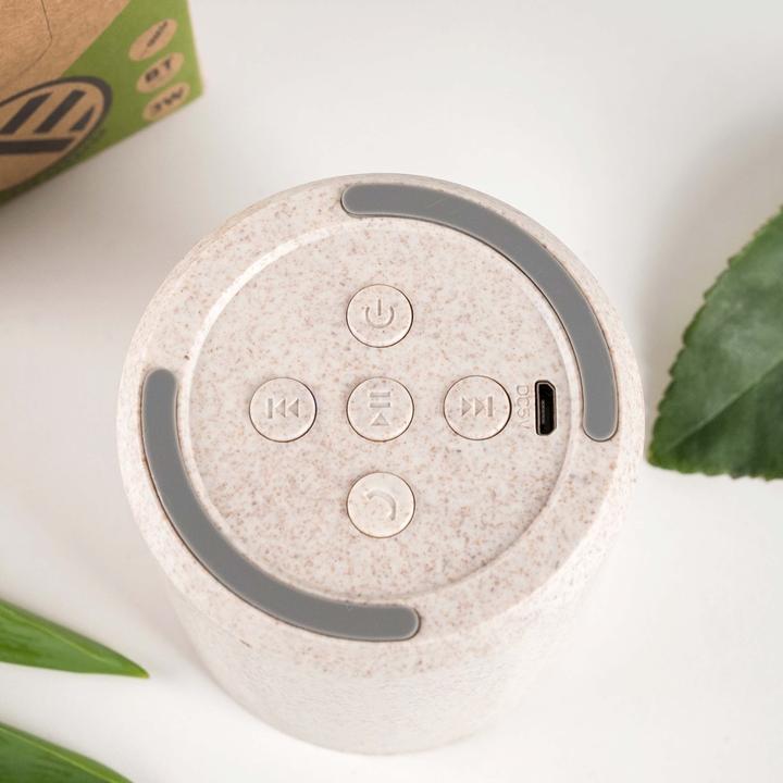 Actual product image Tellur Green Bluetooth speaker 3W cream (2 h, Rechargeable battery operated)