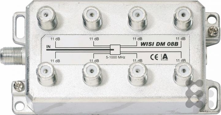 Produktbild WISI Verteiler DM 08B 8-fach nur BK (10 x)